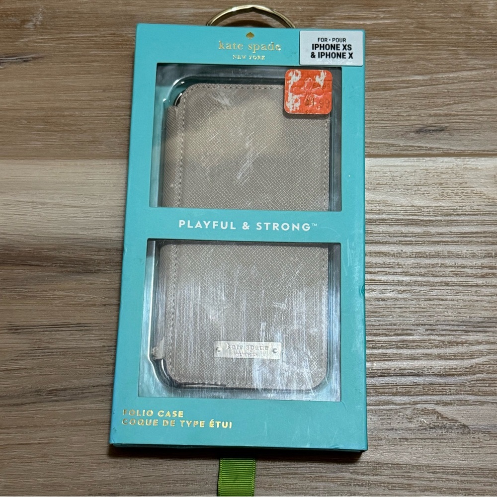 Kate spade folio case for iPhone XS & iPhone X